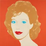 Andy Warhol, Portrait of a Woman (Linda Oxenberg), 1985, acrylic and silkscreen ink on canvas