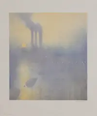 Derek Mynott, Untitled, Chelsea' lithograph in colours