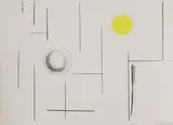 Barbara Hepworth, Untitled, 'Sea Forms' lithograph in colours