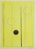 Barbara Hepworth, Untitled, 'Delos' lithograph in colours