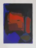 John Hoyland, Untitled, screenprint in colours