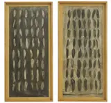Eleni Zouni, Untitled, mixed media 98 x 42cm