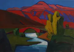 Artashes Abraamyan, Untitled, oil on canvas 56.5 x 79.5cm
