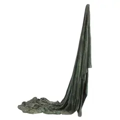 Thodoros Papadimitriou, Untitled, Draped form bronze with green patination