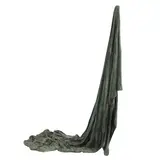 Thodoros Papadimitriou, Untitled, Draped form bronze with green patination