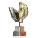 Kostas Paniaras, Untitled, Double memory mixed media sculpture