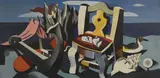 Paul Ninas, Untitled, oil on canvas 76 x 153cm Provenance: LeMieux Galleries Inc.