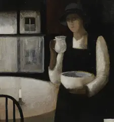 John Caple, Untitled, mixed media on board 31 x 28cm Provenance: With John Martin Gallery