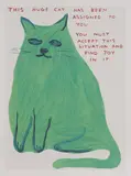 David Shrigley, Untitled, 2022 offset lithograph in colours