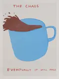 David Shrigley, Untitled, 2022 offset lithograph in colours