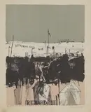 Norman Ackroyd, Untitled, 'Richard III' lithograph in colours