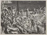 Robert Riggs, Untitled, 'Pool' lithograph