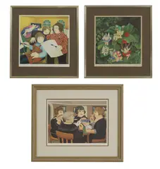 Beryl Cook, Untitled, each signed 'Beryl Cook' in pencil l.r.