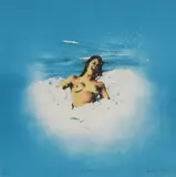 Antony Donaldson, Untitled, 'Christine' lithograph in colours