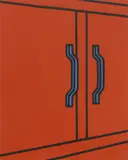 Patrick Caulfield, Untitled, 'We Wanted to Bleed the Silence' screenprint in colours