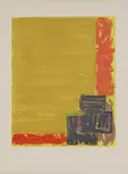 John Hoyland, Untitled, 'View' etching and aquatint in colours