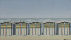 Graham Bannister, Untitled, oil on panel 31 x 52cm