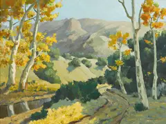 Victor Matson, Landscape, oil on canvas