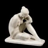 Felipe Castaneda, Seated Female Nude