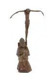Kees Verkade, Father Jacob, 1981, bronze with brown patina