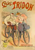 Maurice Fourdey, Cycles Tridon, 1896, Lithograph in colors on wove paper backed with linen