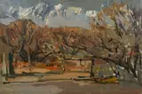 Si Chen Yuan, A mountainous landscape
