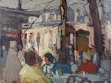 Si Chen Yuan, Cafe scene