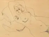 Bruce McCracken, Naughty Nude, 1963, ink on paper