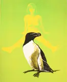 Mel Ramos, Annie and the Auk (S. 48), 1969, Lithograph in colors on wove paper