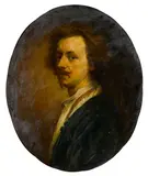 Sir Anthony Van Dyck, A self portrait, oil on canvas