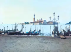 Christopher S. Gerlach, Morning, Venice, 1986, oil on canvas