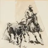 Edward Borein, A group of 8 sketches