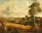 Ra John Constable, The vale of Dedham, oil on canvas