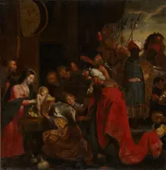 Peter Paul Rubens, The Adoration of the Magi, oil on canvas