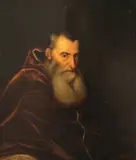 Titian, A portrait of Alessandro Farnese, Pope Paul III, oil on canvas