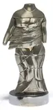 Miguel Ortiz Berrocal, Mini Cariatide, 1968/69, Chrome-plated metal multiple