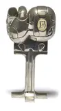Miguel Ortiz Berrocal, Mini Christina, 1969/70, Nickel-plated metal multiple