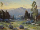 Alexis Matthew Podchernikoff, Sunset, Santa Barbara mountain