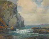 Percy Gray, Coastal cliffs