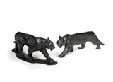 Arthur Putnam, Tigers walking, 1912 (two)