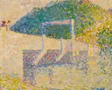 Corinthian bridge, Belvedere by Selden Connor Gile, 1928, oil on board, sold Aug 2012
