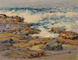 Anna Althea Hills, The dancing sea, Mussel Rocks, Laguna Beach