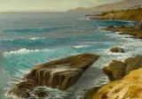 Frank Cuprien, Dripping rock, Arch Beach, California