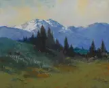 Edward Henry Pohl, In the Siskiyou Mountains, Oregon; Snow in the High Sierras (a pair)