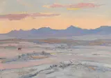 Howard Russell Butler, Lone horseman, California