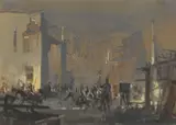 Carl Oscar Borg, Moving picture lot atmosphere