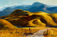 George Gibson, Emil's Valley (and Country Road), oil on canvas