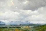 Joseph Henry Sharp, Lure of the West, Glacier Park, Montana, Blackfeet Reservation