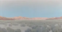 Fernand Lungren, Desert shadows, oil on canvas