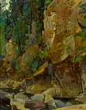 Frank Tenney Johnson, In the canyon